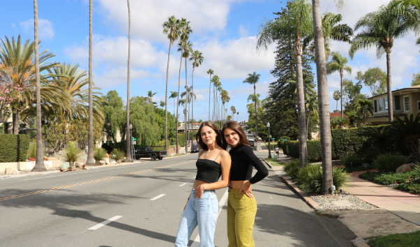 2 girls in California