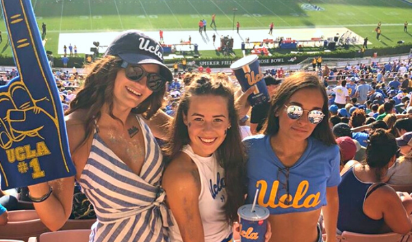 Girls at a game UCLA